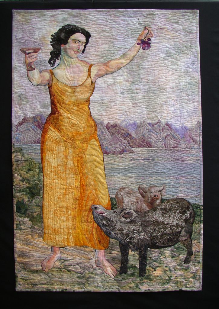 Circe quilt by Marilyn Belford